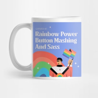 Gaymer AF: Rainbow Power, Button Mashing And Sass Mug